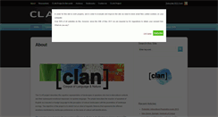 Desktop Screenshot of clancorpus.net