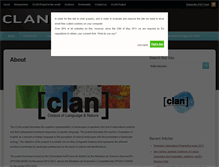 Tablet Screenshot of clancorpus.net